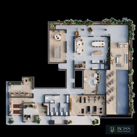 Apto 202 - Treviso - Condomínio Residencial e Comercial