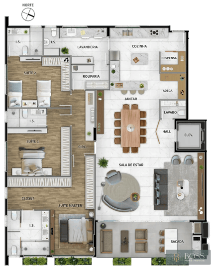 Plantas de Unidades